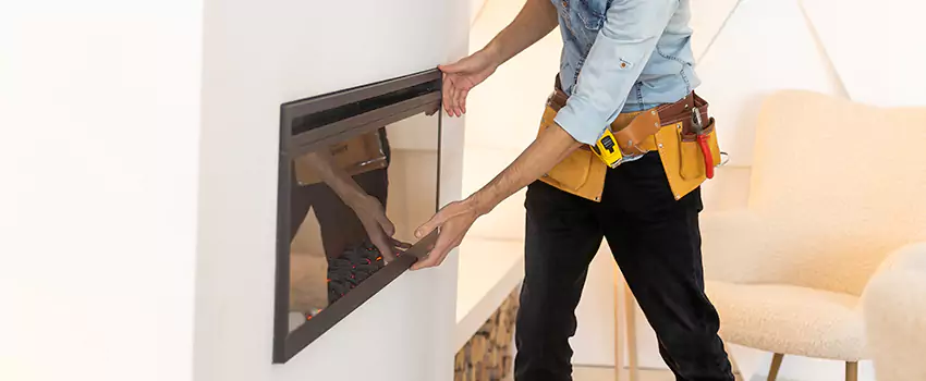 Metal Fireplace Installation in Great Falls, Montana