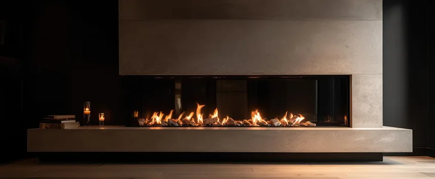 Gas Fireplace Ember Bed Design Services in Great Falls, Montana