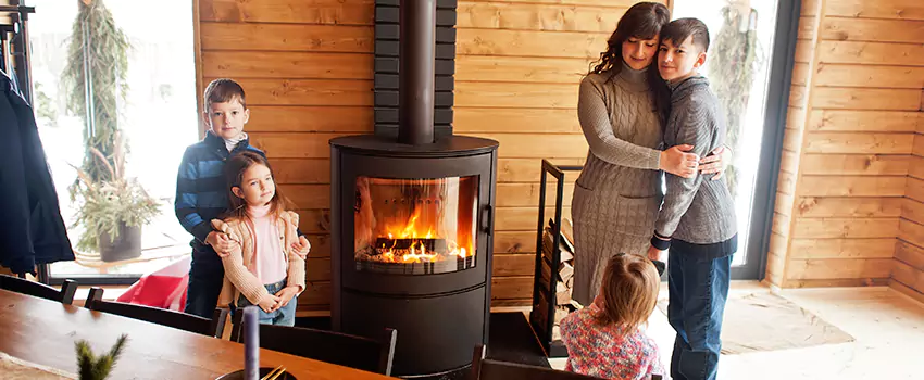 Morso Cast Iron Fireplace Insert Installation in Great Falls, Montana