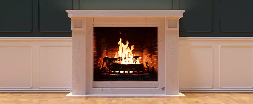 Open Flame Wood-Burning Fireplace Installation Services in Great Falls, Montana