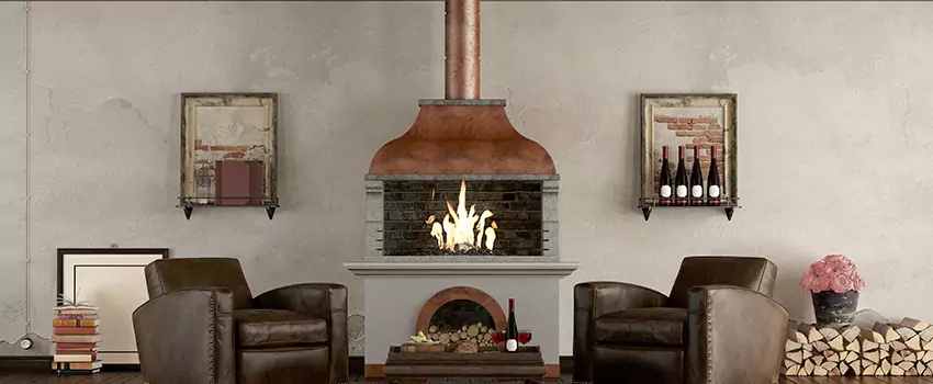 Thelin Hearth Products Providence Pellet Insert Fireplace Installation in Great Falls, MT