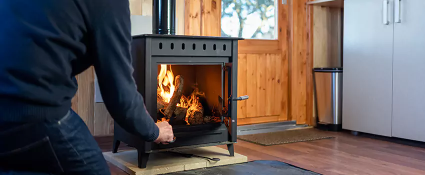 Open Hearth Wood Fireplace Installation in Great Falls, MT