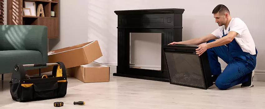 Old Rusted Metal Fireplace Repair And Replacement in Great Falls, MT